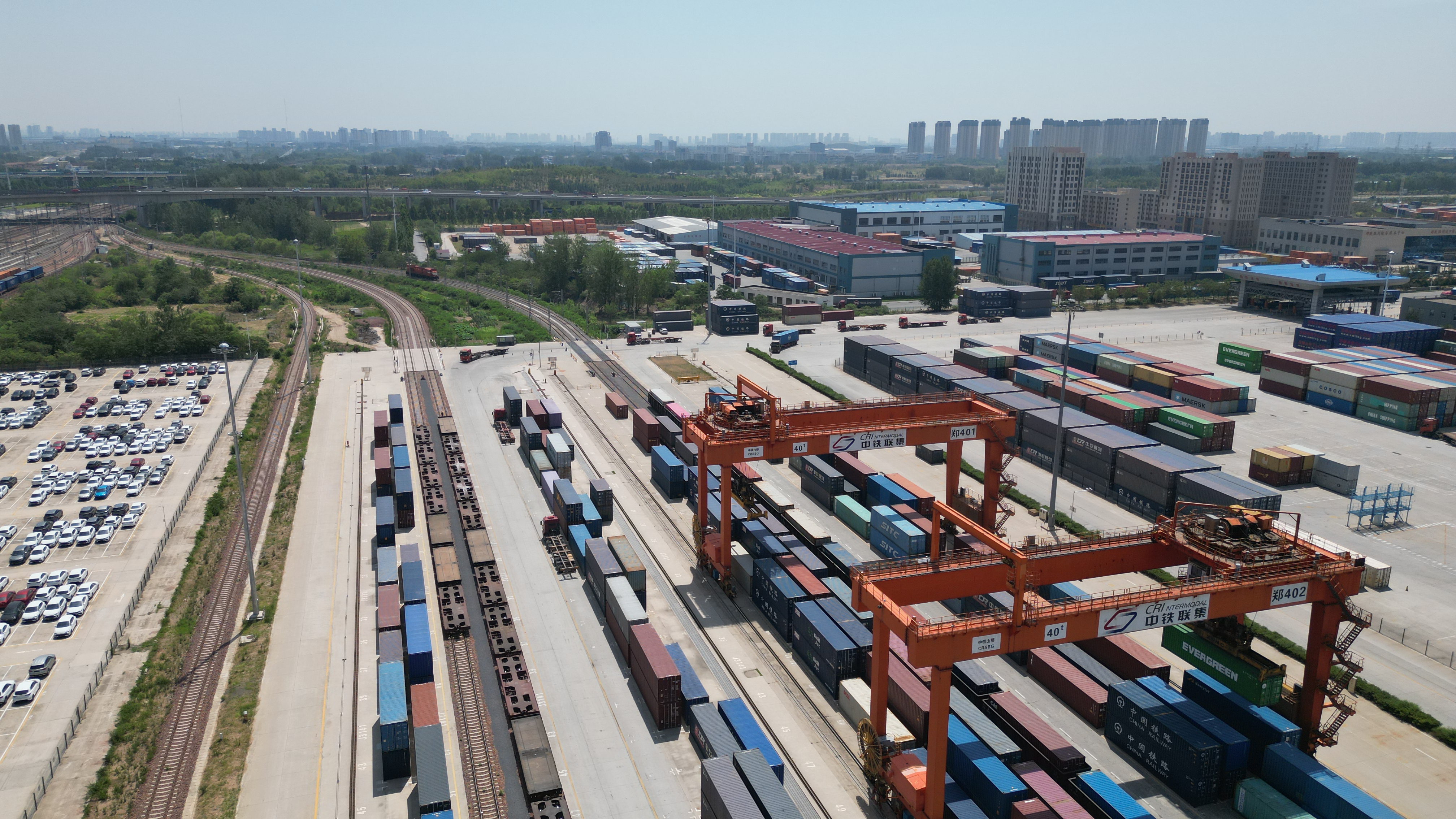 郑津之间有了出海新捷径！河南开通第四条铁海直运线路(图2)