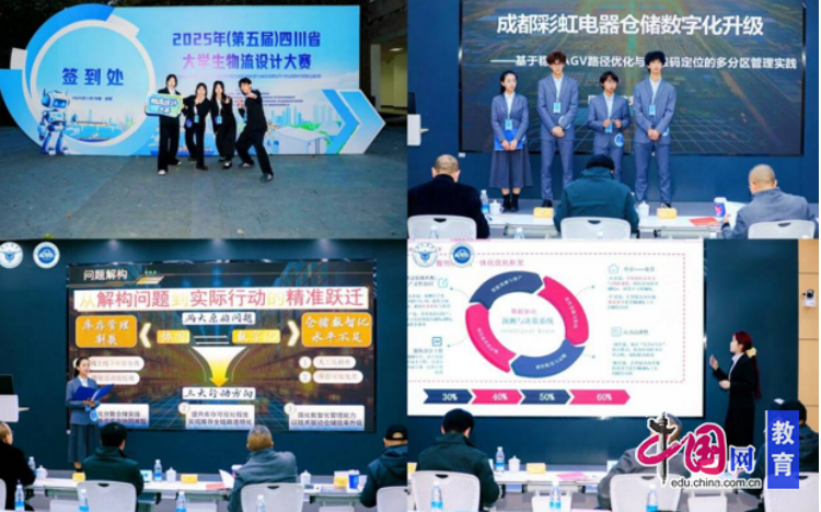 AI赋能物流！这场大学生物流设计大赛决赛在成都工业学院举行(图2)